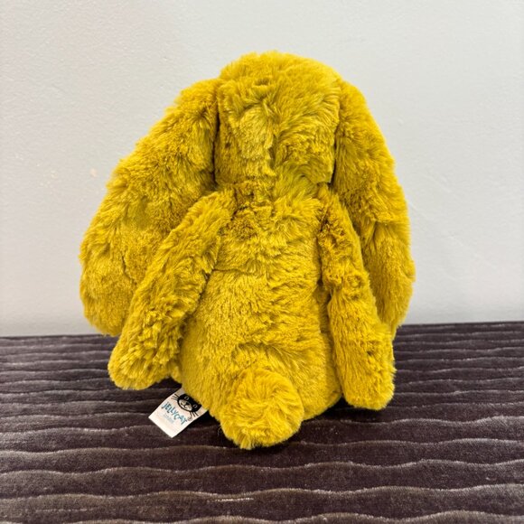 RARE Jellycat Medium Bashful Zingy Bunny BNWT - Picture 5 of 6